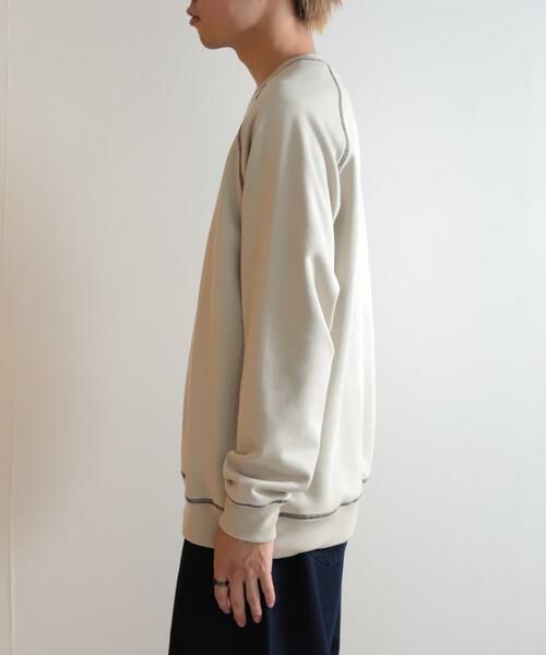 SENSE OF PLACE by URBAN RESEARCH / センスオブプレイス バイ アーバンリサーチ スウェット | ラグランフェイクスエードスウェットシャツ | 詳細19