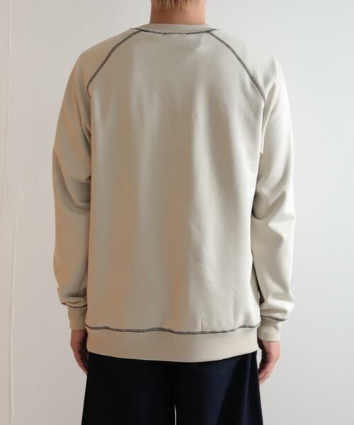 SENSE OF PLACE by URBAN RESEARCH / センスオブプレイス バイ アーバンリサーチ スウェット | ラグランフェイクスエードスウェットシャツ | 詳細20