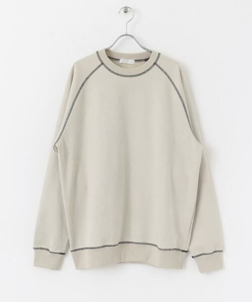 SENSE OF PLACE by URBAN RESEARCH / センスオブプレイス バイ アーバンリサーチ スウェット | ラグランフェイクスエードスウェットシャツ | 詳細25