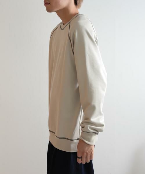 SENSE OF PLACE by URBAN RESEARCH / センスオブプレイス バイ アーバンリサーチ スウェット | ラグランフェイクスエードスウェットシャツ | 詳細13