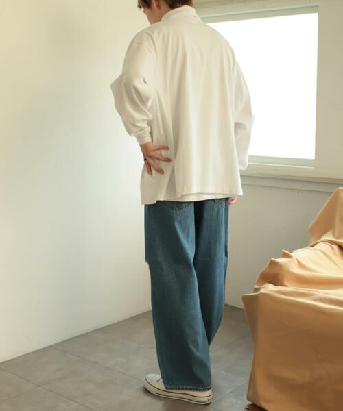 SENSE OF PLACE by URBAN RESEARCH / センスオブプレイス バイ アーバンリサーチ Tシャツ | スフレハイネックロングTシャツ | 詳細18