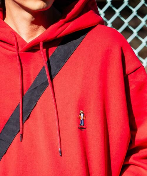 SENSE OF PLACE by URBAN RESEARCH / センスオブプレイス バイ アーバンリサーチ パーカー | 『別注』TeddyBear×SENSE OF PLACE　テディベアウラキモウパーカ | 詳細2