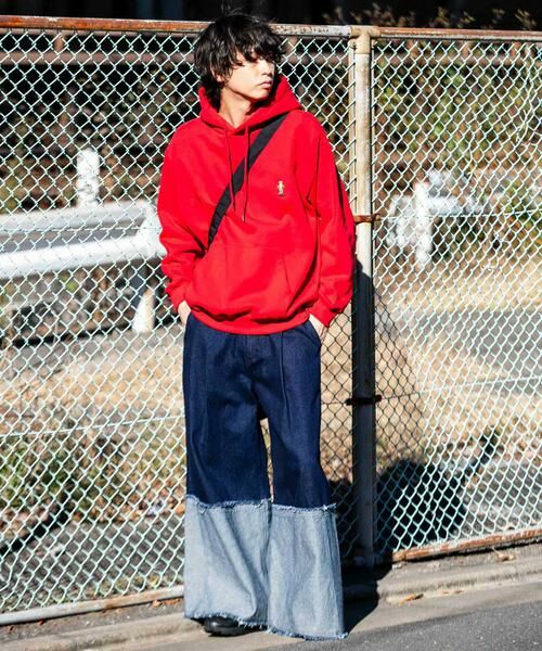 SENSE OF PLACE by URBAN RESEARCH / センスオブプレイス バイ アーバンリサーチ パーカー | 『別注』TeddyBear×SENSE OF PLACE　テディベアウラキモウパーカ | 詳細5