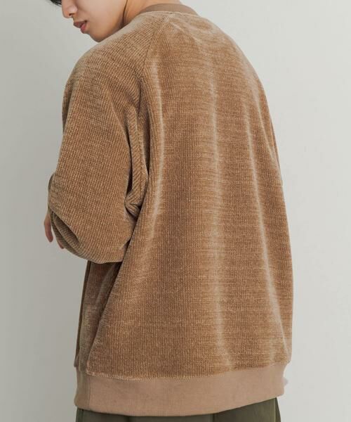 SENSE OF PLACE by URBAN RESEARCH / センスオブプレイス バイ アーバンリサーチ スウェット | カットコーデュロイラグランスウェットシャツ | 詳細2
