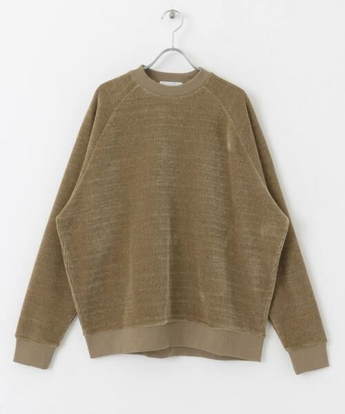 SENSE OF PLACE by URBAN RESEARCH / センスオブプレイス バイ アーバンリサーチ スウェット | カットコーデュロイラグランスウェットシャツ | 詳細8