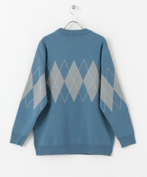 SENSE OF PLACE by URBAN RESEARCH / センスオブプレイス バイ アーバンリサーチ ニット・セーター | アーガイルクルーネックセーター | 詳細14