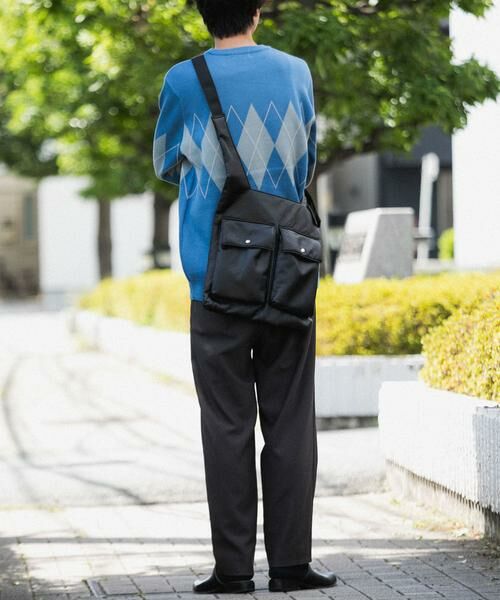 SENSE OF PLACE by URBAN RESEARCH / センスオブプレイス バイ アーバンリサーチ ニット・セーター | アーガイルクルーネックセーター | 詳細3