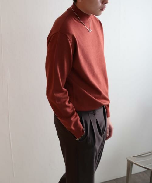 SENSE OF PLACE by URBAN RESEARCH / センスオブプレイス バイ アーバンリサーチ ニット・セーター | 『ユニセックス』ストレッチモックネックセーター | 詳細17
