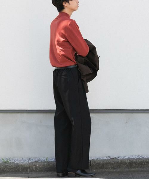 SENSE OF PLACE by URBAN RESEARCH / センスオブプレイス バイ アーバンリサーチ ニット・セーター | 『ユニセックス』ストレッチモックネックセーター | 詳細3