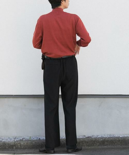 SENSE OF PLACE by URBAN RESEARCH / センスオブプレイス バイ アーバンリサーチ ニット・セーター | 『ユニセックス』ストレッチモックネックセーター | 詳細4