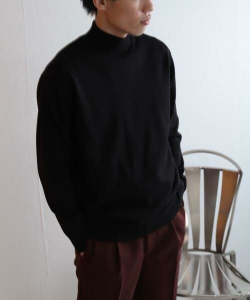 SENSE OF PLACE by URBAN RESEARCH / センスオブプレイス バイ アーバンリサーチ ニット・セーター | 『ユニセックス』ストレッチモックネックセーター | 詳細26