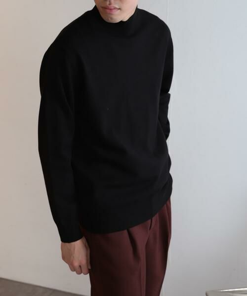 SENSE OF PLACE by URBAN RESEARCH / センスオブプレイス バイ アーバンリサーチ ニット・セーター | 『ユニセックス』ストレッチモックネックセーター | 詳細27