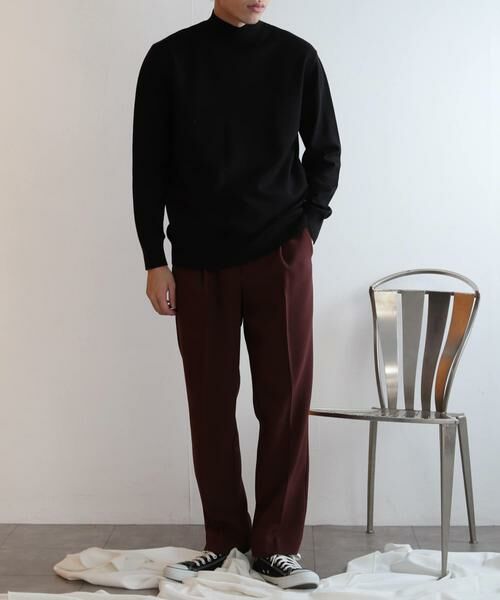 SENSE OF PLACE by URBAN RESEARCH / センスオブプレイス バイ アーバンリサーチ ニット・セーター | 『ユニセックス』ストレッチモックネックセーター | 詳細29