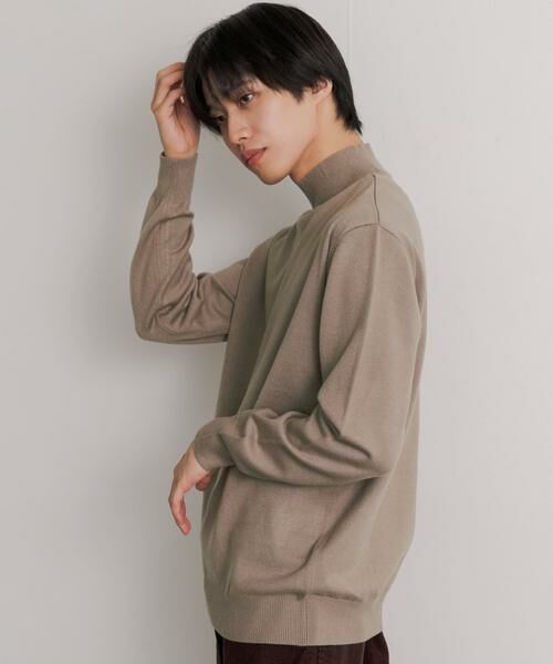 SENSE OF PLACE by URBAN RESEARCH / センスオブプレイス バイ アーバンリサーチ ニット・セーター | 『ユニセックス』ストレッチモックネックセーター | 詳細11