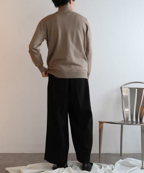 SENSE OF PLACE by URBAN RESEARCH / センスオブプレイス バイ アーバンリサーチ ニット・セーター | 『ユニセックス』ストレッチモックネックセーター | 詳細6