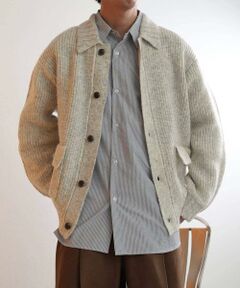 SENSE OF PLACE by URBAN RESEARCH / センスオブプレイス バイ アーバンリサーチ カーディガン・ボレロ | アゼアミダブルポケットカーディガン