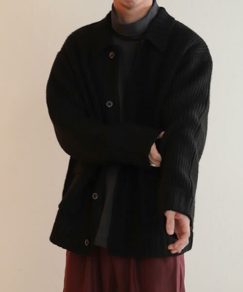 SENSE OF PLACE by URBAN RESEARCH / センスオブプレイス バイ アーバンリサーチ カーディガン・ボレロ | アゼアミダブルポケットカーディガン | 詳細1