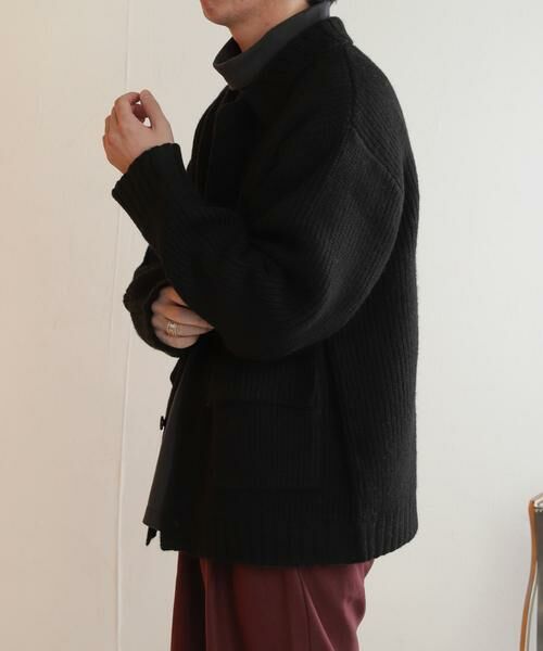 SENSE OF PLACE by URBAN RESEARCH / センスオブプレイス バイ アーバンリサーチ カーディガン・ボレロ | アゼアミダブルポケットカーディガン | 詳細2