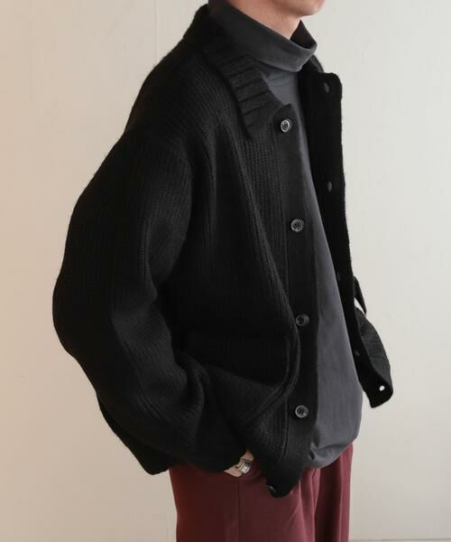 SENSE OF PLACE by URBAN RESEARCH / センスオブプレイス バイ アーバンリサーチ カーディガン・ボレロ | アゼアミダブルポケットカーディガン | 詳細4