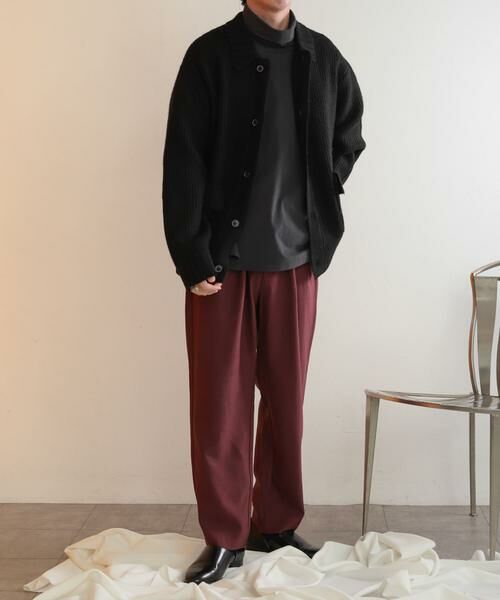 SENSE OF PLACE by URBAN RESEARCH / センスオブプレイス バイ アーバンリサーチ カーディガン・ボレロ | アゼアミダブルポケットカーディガン | 詳細5