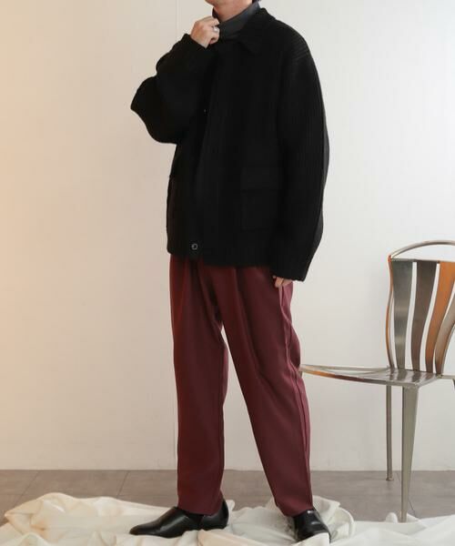 SENSE OF PLACE by URBAN RESEARCH / センスオブプレイス バイ アーバンリサーチ カーディガン・ボレロ | アゼアミダブルポケットカーディガン | 詳細6