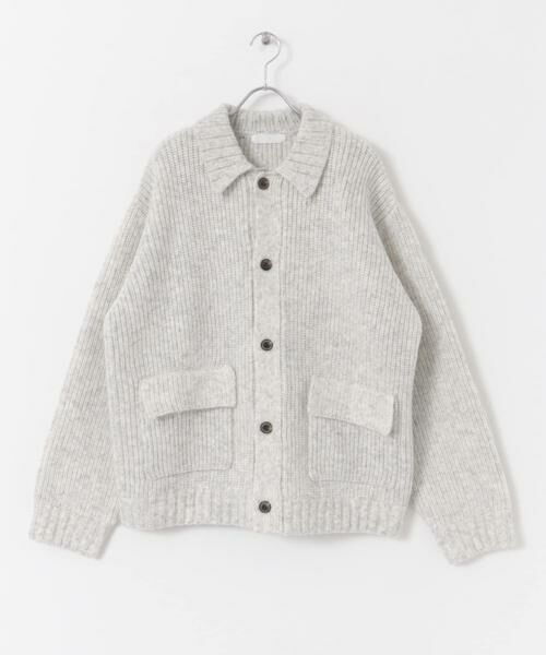 SENSE OF PLACE by URBAN RESEARCH / センスオブプレイス バイ アーバンリサーチ カーディガン・ボレロ | アゼアミダブルポケットカーディガン | 詳細19
