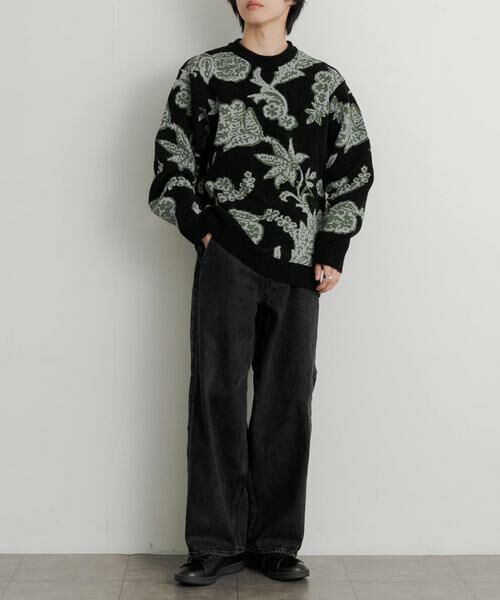 SENSE OF PLACE by URBAN RESEARCH / センスオブプレイス バイ アーバンリサーチ ニット・セーター | モールフラワークルーネックセーター | 詳細21