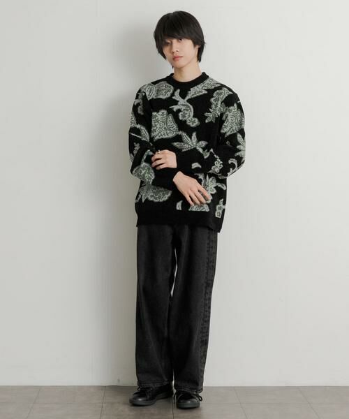 SENSE OF PLACE by URBAN RESEARCH / センスオブプレイス バイ アーバンリサーチ ニット・セーター | モールフラワークルーネックセーター | 詳細22