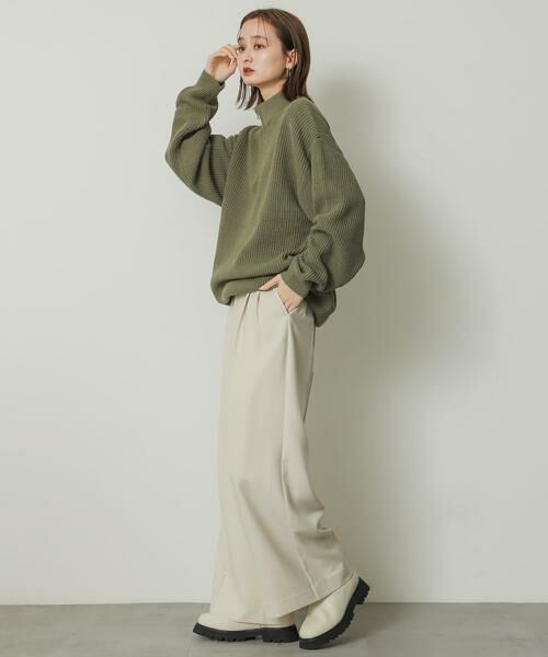 SENSE OF PLACE by URBAN RESEARCH / センスオブプレイス バイ アーバンリサーチ ニット・セーター | 『ユニセックス』ハーフZIPセーター | 詳細17