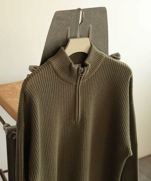 SENSE OF PLACE by URBAN RESEARCH / センスオブプレイス バイ アーバンリサーチ ニット・セーター | 『ユニセックス』ハーフZIPセーター | 詳細19