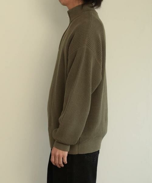 SENSE OF PLACE by URBAN RESEARCH / センスオブプレイス バイ アーバンリサーチ ニット・セーター | 『ユニセックス』ハーフZIPセーター | 詳細21