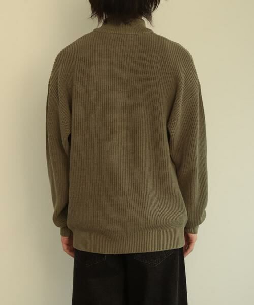 SENSE OF PLACE by URBAN RESEARCH / センスオブプレイス バイ アーバンリサーチ ニット・セーター | 『ユニセックス』ハーフZIPセーター | 詳細22
