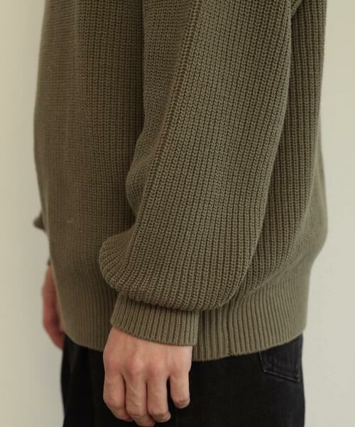 SENSE OF PLACE by URBAN RESEARCH / センスオブプレイス バイ アーバンリサーチ ニット・セーター | 『ユニセックス』ハーフZIPセーター | 詳細25