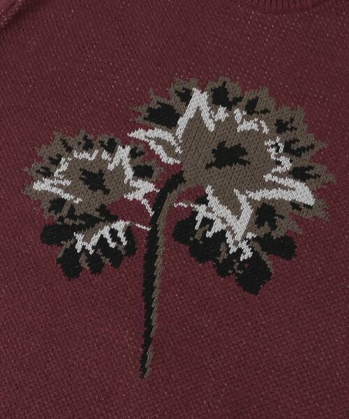 SENSE OF PLACE by URBAN RESEARCH / センスオブプレイス バイ アーバンリサーチ ニット・セーター | モールフラワーモチーフクルーネックセーター | 詳細12