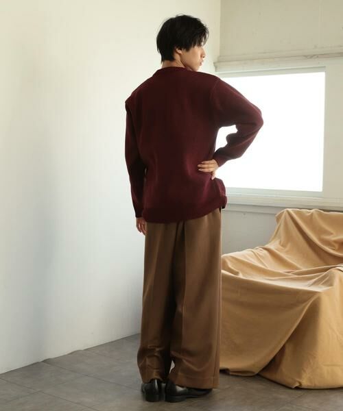 SENSE OF PLACE by URBAN RESEARCH / センスオブプレイス バイ アーバンリサーチ ニット・セーター | モールフラワーモチーフクルーネックセーター | 詳細8