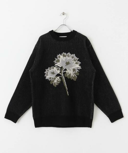 SENSE OF PLACE by URBAN RESEARCH / センスオブプレイス バイ アーバンリサーチ ニット・セーター | モールフラワーモチーフクルーネックセーター | 詳細21