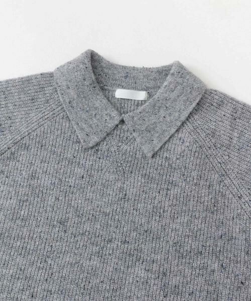 SENSE OF PLACE by URBAN RESEARCH / センスオブプレイス バイ アーバンリサーチ ニット・セーター | カラーネップニットポロセーター | 詳細10