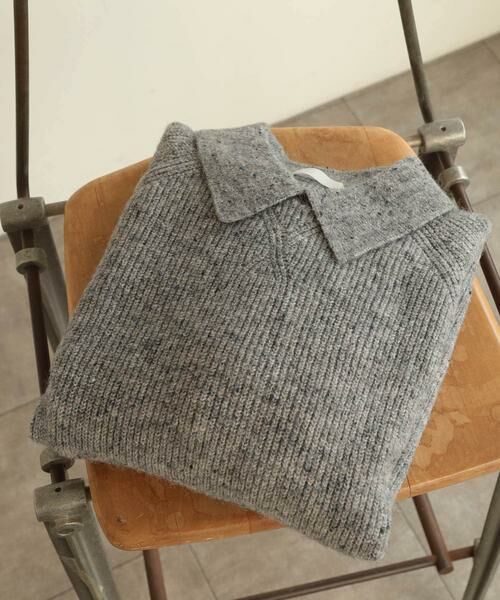SENSE OF PLACE by URBAN RESEARCH / センスオブプレイス バイ アーバンリサーチ ニット・セーター | カラーネップニットポロセーター | 詳細8