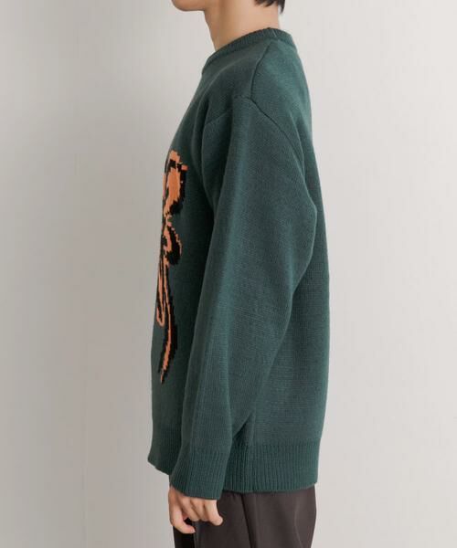 SENSE OF PLACE by URBAN RESEARCH / センスオブプレイス バイ アーバンリサーチ ニット・セーター | 『ユニセックス』ポップアートフラワージャガードセーター | 詳細15