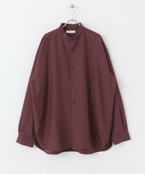 SENSE OF PLACE by URBAN RESEARCH / センスオブプレイス バイ アーバンリサーチ シャツ・ブラウス | ウールライクバンドカラールーズシャツ | 詳細17