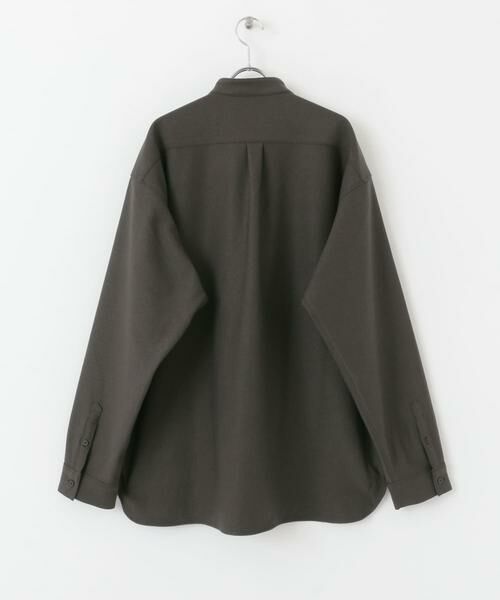SENSE OF PLACE by URBAN RESEARCH / センスオブプレイス バイ アーバンリサーチ シャツ・ブラウス | ウールライクバンドカラールーズシャツ | 詳細28