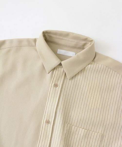 SENSE OF PLACE by URBAN RESEARCH / センスオブプレイス バイ アーバンリサーチ シャツ・ブラウス | チェックウールライクブロックドシャツ | 詳細10