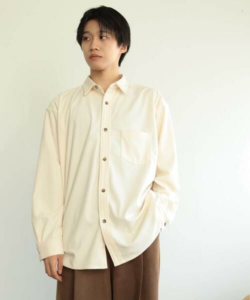 SENSE OF PLACE by URBAN RESEARCH / センスオブプレイス バイ アーバンリサーチ シャツ・ブラウス | コーデュロイルーズシャツ | 詳細2