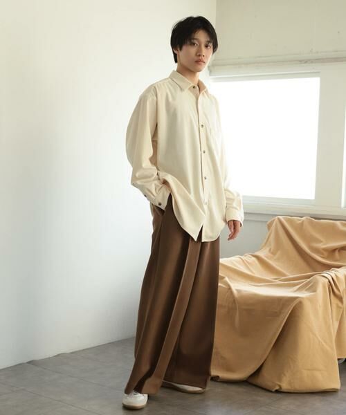 SENSE OF PLACE by URBAN RESEARCH / センスオブプレイス バイ アーバンリサーチ シャツ・ブラウス | コーデュロイルーズシャツ | 詳細6