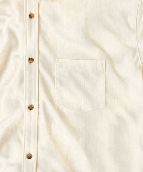 SENSE OF PLACE by URBAN RESEARCH / センスオブプレイス バイ アーバンリサーチ シャツ・ブラウス | コーデュロイルーズシャツ | 詳細9