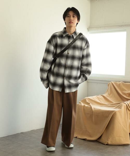 SENSE OF PLACE by URBAN RESEARCH / センスオブプレイス バイ アーバンリサーチ シャツ・ブラウス | オンブレチェックルーズシャツ | 詳細10