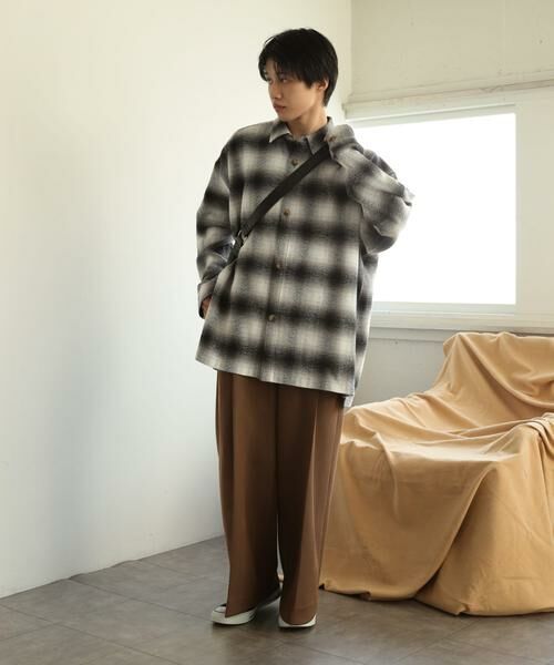 SENSE OF PLACE by URBAN RESEARCH / センスオブプレイス バイ アーバンリサーチ シャツ・ブラウス | オンブレチェックルーズシャツ | 詳細11