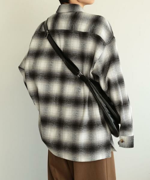 SENSE OF PLACE by URBAN RESEARCH / センスオブプレイス バイ アーバンリサーチ シャツ・ブラウス | オンブレチェックルーズシャツ | 詳細8