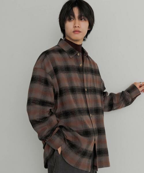 SENSE OF PLACE by URBAN RESEARCH / センスオブプレイス バイ アーバンリサーチ シャツ・ブラウス | オンブレチェックルーズシャツ | 詳細26