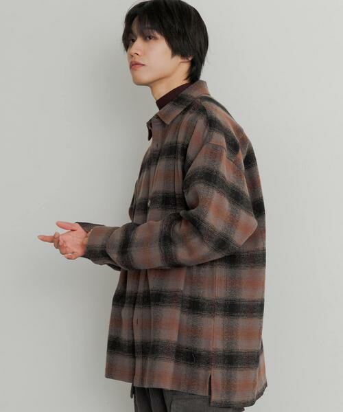 SENSE OF PLACE by URBAN RESEARCH / センスオブプレイス バイ アーバンリサーチ シャツ・ブラウス | オンブレチェックルーズシャツ | 詳細28